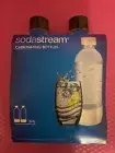 SodaStream Carbonating Bottles 2x1L - Black | (Pack of 2)