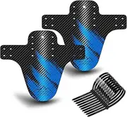 [NICEDACK] Bike Fender, Adjustable MTB Mud Guard, Front and Rear Compatible Mudguards, Easy to Install, Fits 26", 27.5", 29" Fat Tire Bikes and All Disc Brake Bicycles