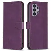 For Samsung Galaxy A32 5G/M32 5G Leather Cover,Wallet Stand Imprinted Pattern Phone Anti-drop Case
