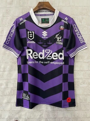 Melbourne Storm 2025 ANZAC Jersey Replica (S-5XL) - FREE Shipping