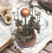 Saturn Orrery | Classic Solar System: Fully Mechanical Vintage Celestial Model