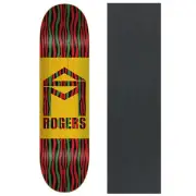 Sk8 Mafia Skateboard Deck Represent TJ Rogers 8.25" x 31.38" with Grip