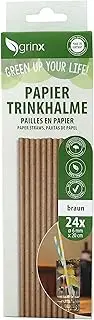 grinx 680716 Paper Drinking Straws