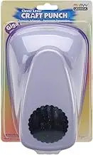 Uchida Clever Lever Giga Craft Punch, Scalloped Circle