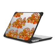 MacBook Pro 14-inch (M1 - M4) Bounce Case Orange Mushrooms by Matthew Langille