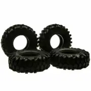 4Pcs 108mm OD Rubber Tires for 1.9" Beadlock Rims 1/10 RC Crawler D90 TRX4 SCX10