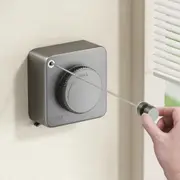 4.2m Retractable Clothes Reel Double Washing Line Wall Mounted Outdoor