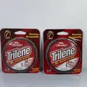 Berkley Trilene XL Mono Fishing Line, Clear , 6 lb 330 yds 0.009” Lot 3 **NEW***