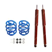 Rear Super Low Gabriel Guardian Shocks + Lovells Springs for Holden Commodore VK