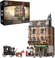 PANTASY Baker Street 221B Apartment Adult Building Block Set Architecture Modular Model, Sherlock Holmes Fans' Collectible Brick Kit Creativity Exquisitely Replica Assembly Toy for Home and Office