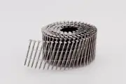 NailPRO 2" x .093 Stainless Steel Coil Ring Shank Siding Nails, 3,600 pcs