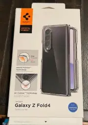 Spigen CRYSTAL HYBRID Case for Samsung Galaxy Z Fold4 - CLEAR - NEW