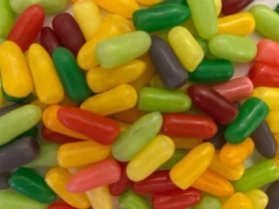 Mike and Ike Jolly Fruit Chews SOUR MIX Candy BULK CANDY- 1 POUND