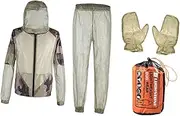 Ipetboom 1 Set Clothing Bee Protective Clothing Summer Suit Pants Men Beekeeping Wear Beekeeping Suit -prevent Pants Summer Accessories Costume Army Green Mesh