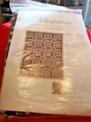 Allegiance Quilt of Valor Kit #LQK13132 Fabric Pattern 64"x80" Finished Size