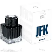 Montblanc JFK Special Edition John F Kennedy Ink Inkwell New In Box Navy Blue