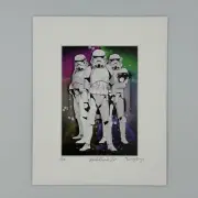 Bucketheads 2.0 Star Wars 8x10 LE Custom Signed Art Print by David Weisberg