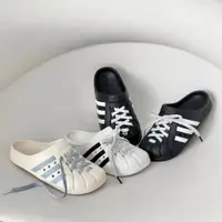 在飛比找蝦皮購物優惠-Αdidαs Adilette Clogs 包頭拖鞋 一腳蹬