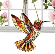 Nankoyal Sun Catchers Indoor Window | Window Bird Sun Catcher,Bird Stained Sun Catcher for Indoors, Kingfisher Butterfly Sun Catcher Decoration for Window