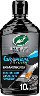 Turtle Wax 53838 Hybrid Solutions Graphene Acrylic Trim Restorer, Brings Dull Faded Exterior Plastic and Trim Back to Life Permanently, Protects from Future Damage, 10 oz