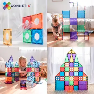 澳洲Connetix彩虹磁力積木-方形擴充組(42pc)