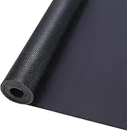 30cm x 132cm Faux Leather Roll for Bows Earrings Handbag Wallet Sewing Craft Making, Repair Decorate Leather Chair Sofa,Classic Black