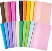 Jwssor Tissue Paper,60sheets Colorful Tissue Paper,70x50cm Rainbow Tissue Paper for Birthday Christmas