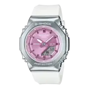 G-Shock GM-S2110-7A6 Analog-Digital Octagon Metal Gleam Pink Ladies