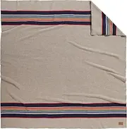 Pendleton National Park Blanket Twin 60" x 90" - 100% Wool, Soft and Durable Throw for Home & Outdoor Adventures, Iconic Park Stripes Collectible Keepsake - Yellowstone