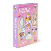 Tiger Tribe Scented Stack of Stickers - Dreamy Desserts
