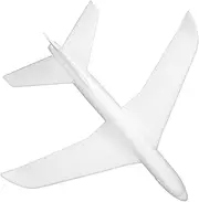 Generic DIY Foam Airplane for Unfinished Hand Throwing Model for Creative Art Crafts Lightweight Design for Outdoor Fun Custom Painting Activities