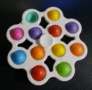 Multicolor Fidget spinner pop it Sensory Toy NWOT NEW