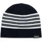 Titleist Golf Reversible Lifestyle Beanie Winter Hat/Toboggan COLOR: Navy/White
