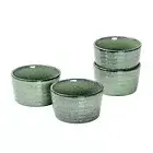 UNICASA Ramekin Set of 4, UNICASA 8 oz Creme Brulee Ramekins, Oven Safe Bakin...