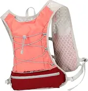 RNXRZANK Hydration Pack for Outdoor Activities Men Women Running Vest Sports Bag , Pink
