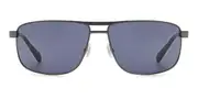 Fossil FOS 2141/S R80/IR Men's Sunglasses Silver Size 63