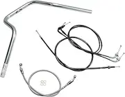 handle set POLICE 5-inch chrome-plated H006-069C