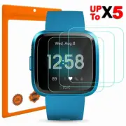 For Fitbit Versa 4 3 2 Lite Sense 2 Full Cover Tempered Glass Screen Protector