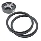 2pcs 3.9 Inches 900W Juicer Seal Ring Rubber Blender Accessories Juicing Cup
