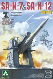 TAKOM 2136 1:35 SCALE SA-N-7&SA-N-12 2IN1 BASE INC Plastic model kit