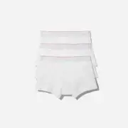$88 HERON PRESTON FOR CALVIN KLEIN 3-Pack Trunk, White, Xlarge