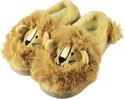 [Tirzrro] Girls/Boys Cute Monster Indoor Outdoor Slippers with Anti-Slip Rubber Sole Shoes