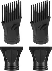 Beavorty 4pcs Hair Dryer Diffuser Cover Comb Hair Dryer Attachment Nozzle Plastic Blower Nozzle Replacement Salon Hairdressing Tool of Blow Flat Hair Salon