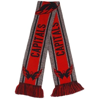 FOCO NHL Washington Capitals Gray Big Logo Scarf