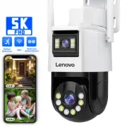5K HD Wifi PTZ Camera Dual Lens/Screen Auto Tracking IP Home Camera Security New