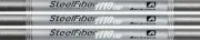 Set of 3 Aerotech SteelFiber i110 Stiff Flex .355 Taper Tip Wedge Shafts - NEW