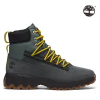 在飛比找momo購物網優惠-【Timberland】男款中灰磨砂革Edge防水靴(A2M