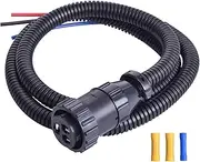 Farpida 187103A1 RE37651 3 Pin Auxiliary Cable Kit Fit for John Deere, CASE & Ford 9530T 9630 9630T 9330 CPX620 CPX610 CPX420 9230 8950 8940 8930 8920 8910 7250 7240 7230 7220 7210 625 620 2588 420