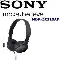 在飛比找博客來優惠-SONY MDR-ZX110AP 好音質 隨身便攜耳罩式I 