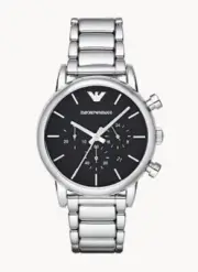 Armani Emporio Watch AR1853 W/Cert Of Authenticity, Instruction & Warranty Book
